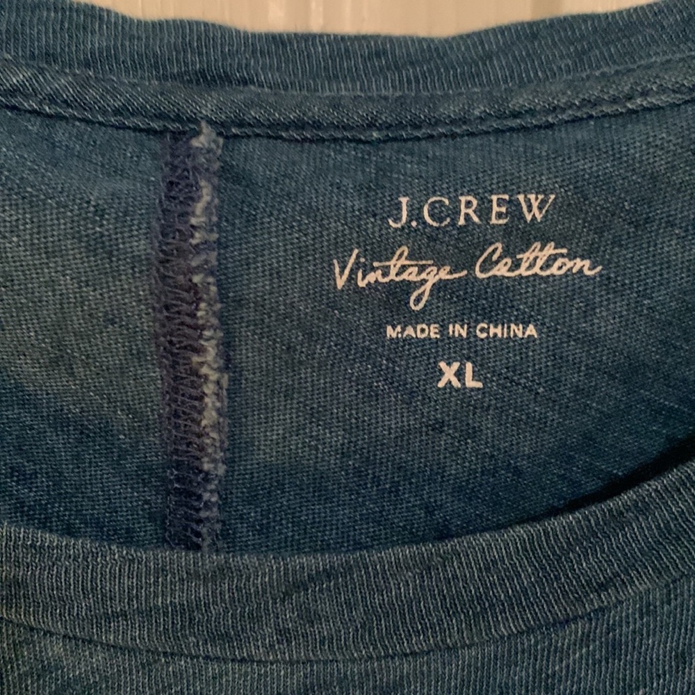 JCrew Vintage Cotton Tee - Picture 2 of 3